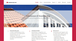 Desktop Screenshot of bronshojbyg.dk